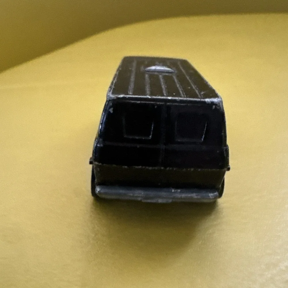 Hot Wheels Super Van 1974 Redline Black With Flames Mattel Hong Kong Vintage